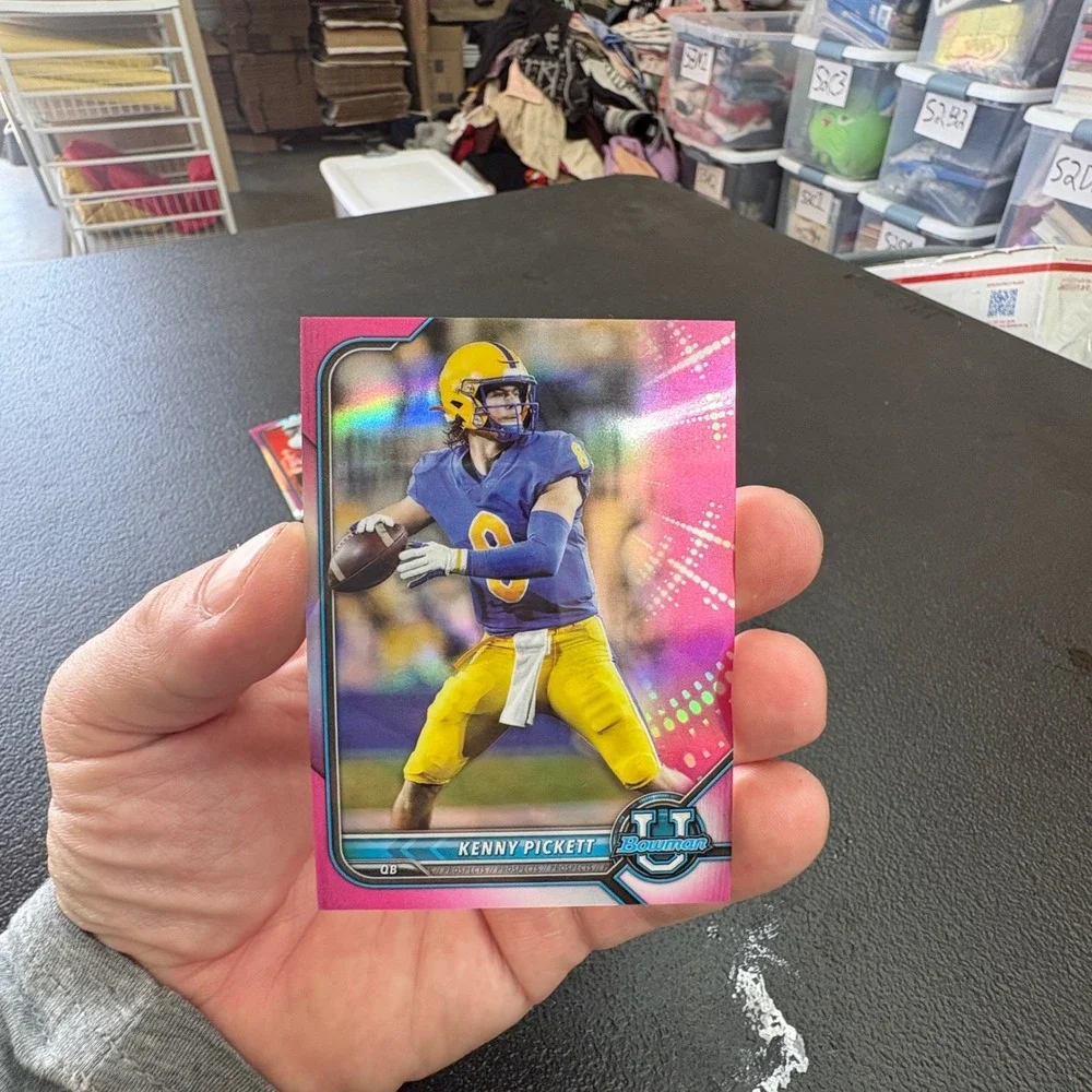 2022‎ Bowman University Football 5 Card Lot Will Levis Brock Bowers Refractor